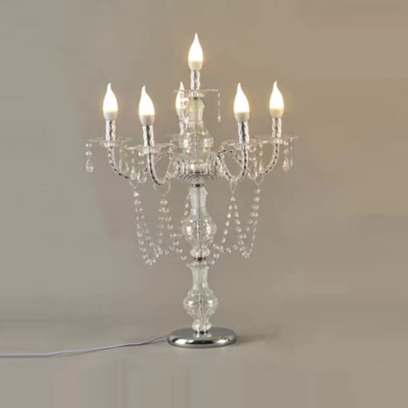 Candle Supplies Luxury - โคมไฟเทียนสไตล์โมเดิร์นสำหรับงานแต่งงาน โคมไฟตั้งโต๊ะสุดหรู โคมไฟเทียนสำหรับห้องนั่งเล่น ของตกแต่งสวยงาม