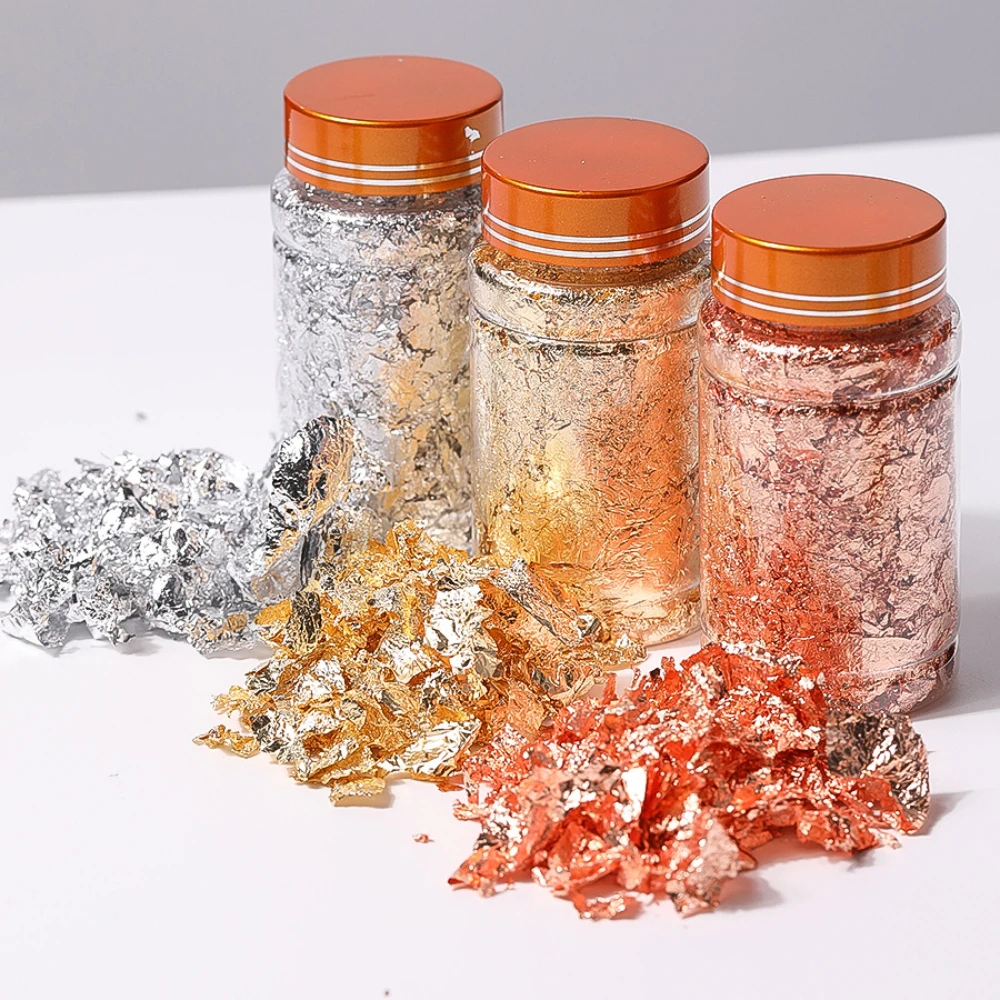 Candle Supplies Luxury - หลายสีเทียนเลื่อมทองฟอยล์หอม DIY Art เทียนอุปกรณ์ Luxury Sparkle