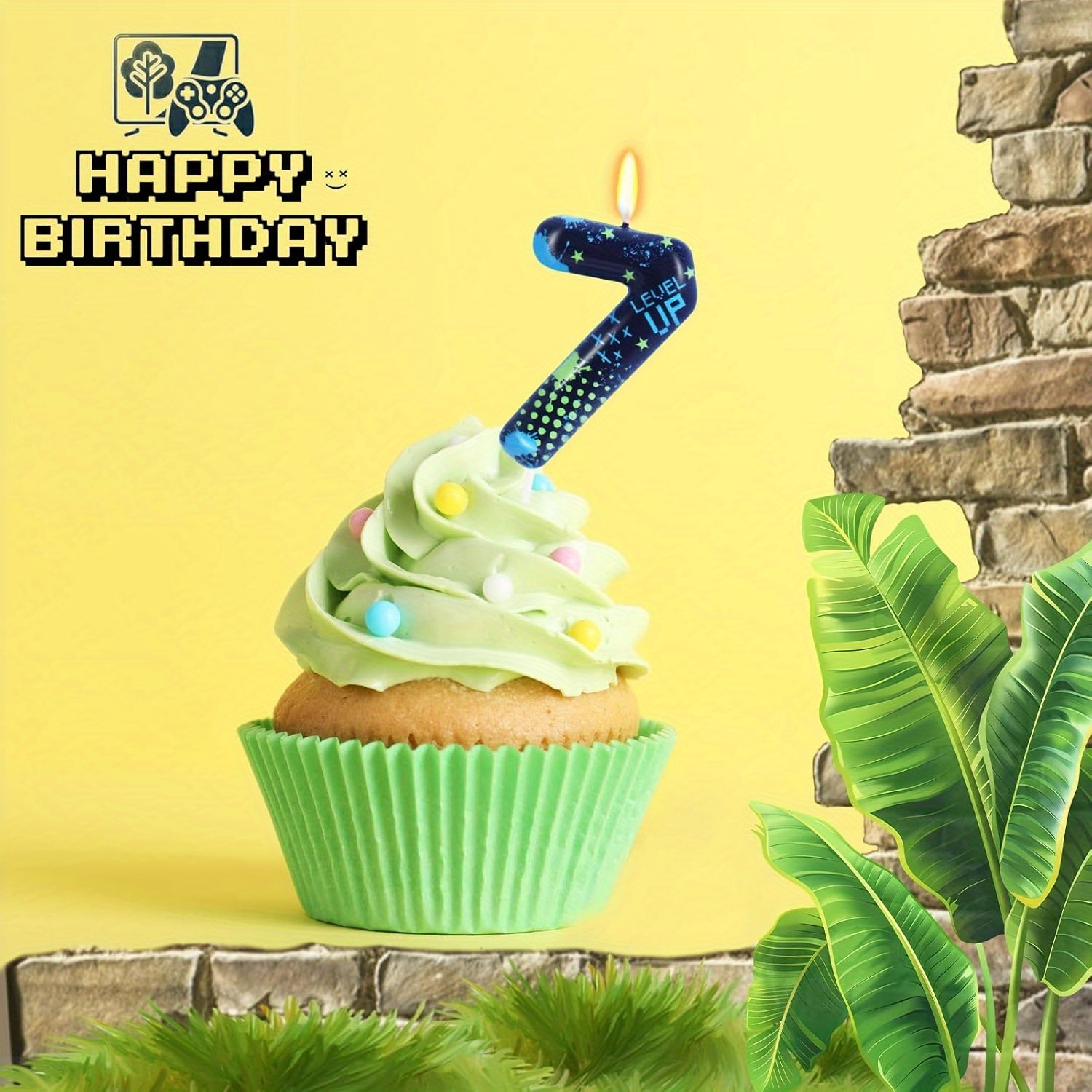 เทียนวันเกิดบลูเกมบอย 0-9, ของ - Candle Supplies Video บทวิจารณ์และราคา