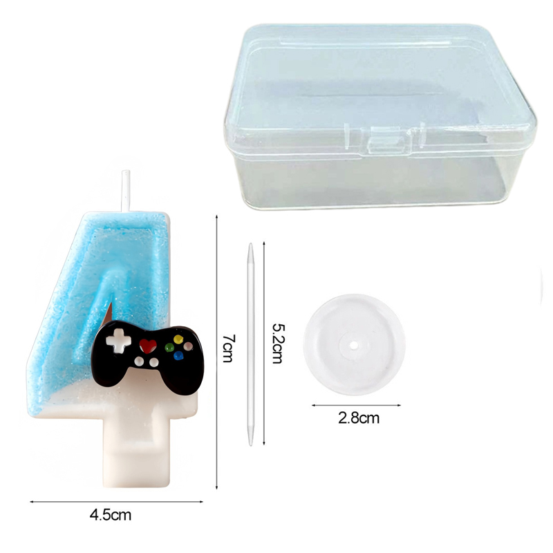 เทียนวันเกิดรูปตัวเลข 0-9 น่าร - Candle Supplies Video บทวิจารณ์และราคา